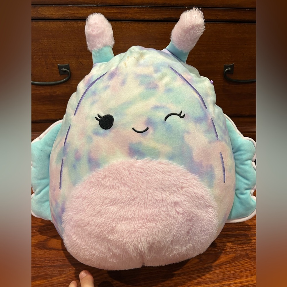 Pastel Plush Snail Pillow squishmallow